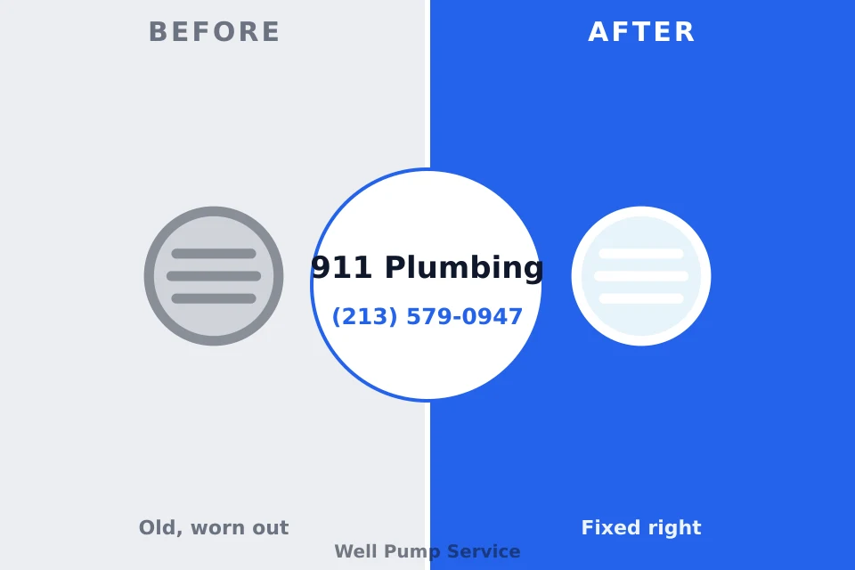 Before and after: plumbing company Clearwater, SC